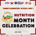 Nutrition Month Celebration SY 25-26